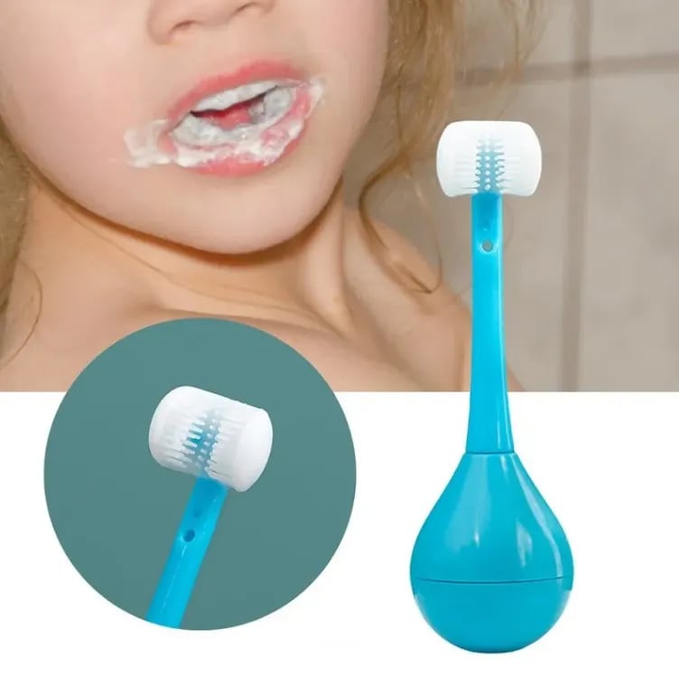 Three Sided Toothbrush (Set of 2)