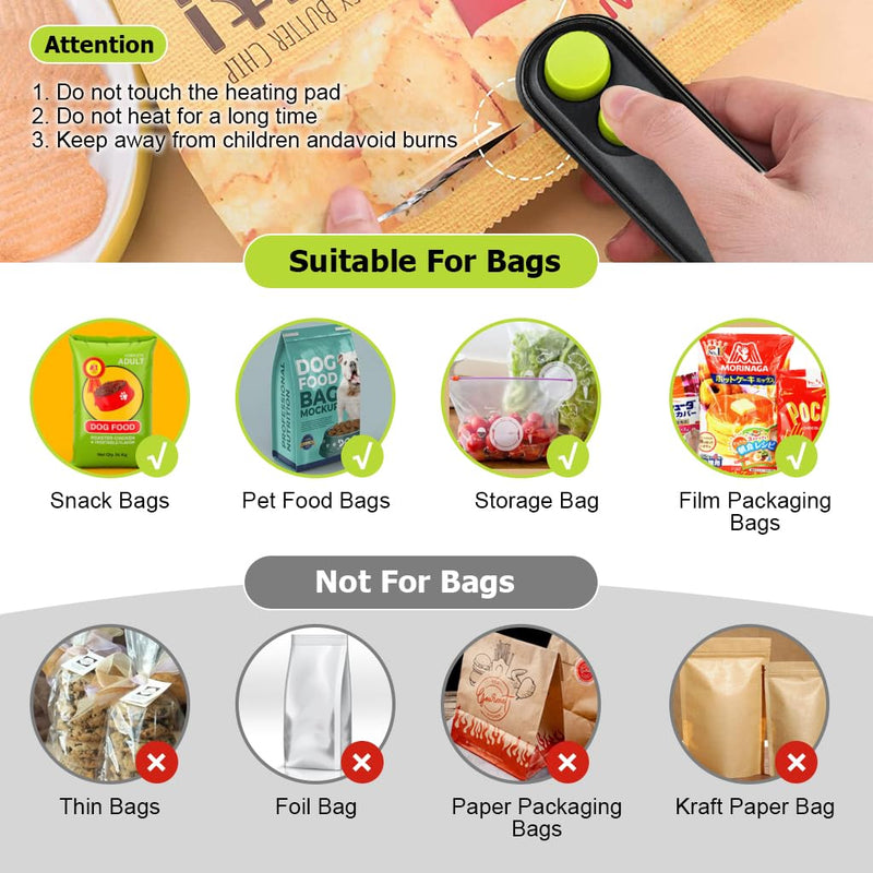 2-in-1 Mini Sealer & Cutter