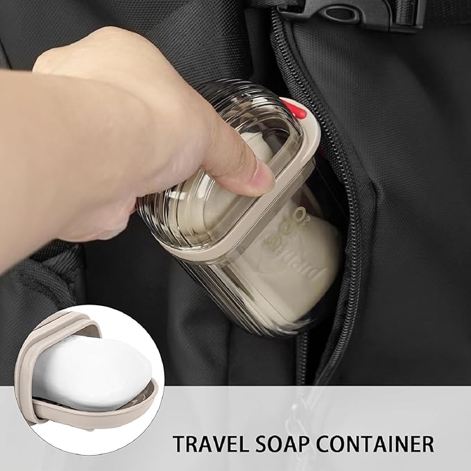 Transparent Travel Soap Case