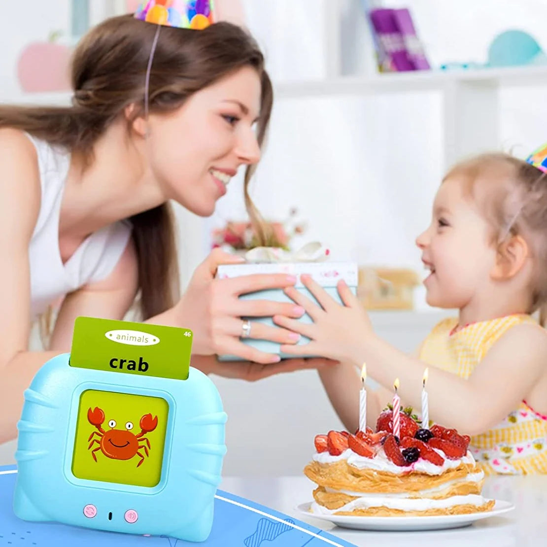 Rechargeable Educational Talking Flash Cards (224 Cards)