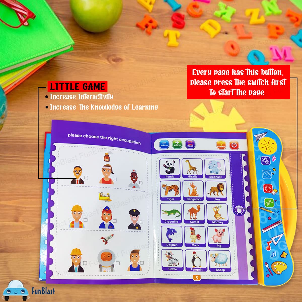 Kids Smart Education Sound Book