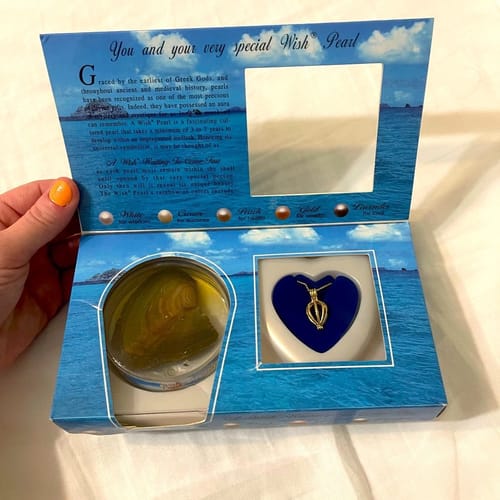 Oyster Pearl Necklace Set❤️ (Necklace + Earrings + Ring)🔥