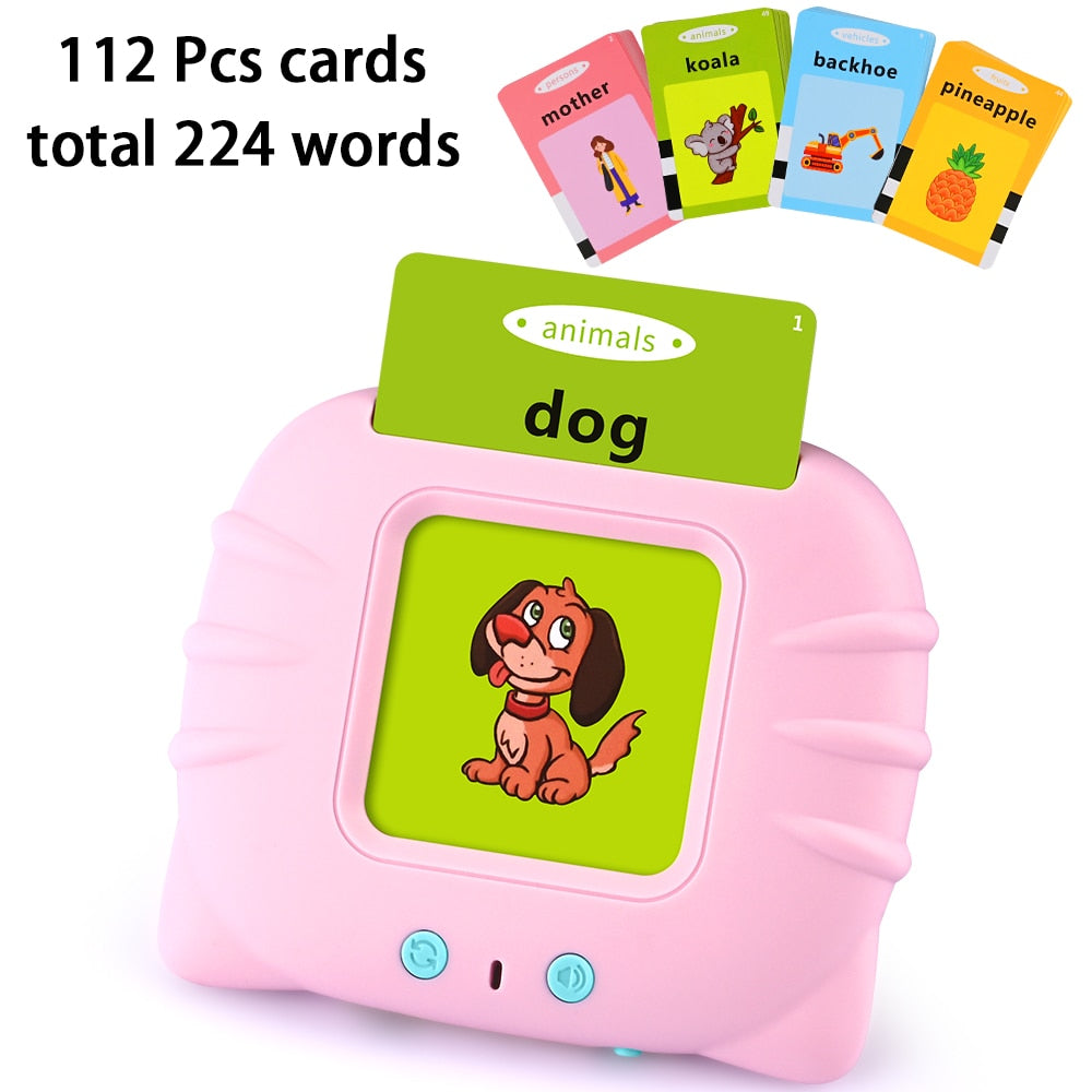 Rechargeable Educational Talking Flash Cards (224 Cards)