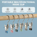 Portable Multipurpose Stainless Steel Hanger Clips