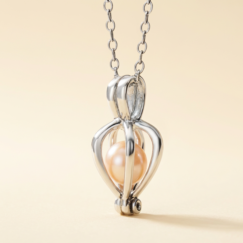 Oyster Pearl Necklace Set❤️ (Necklace + Earrings + Ring)🔥